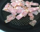 簡単＊ほうれん草とベーコンのソテー＊作り方1写真