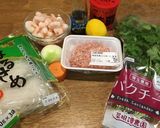 茹でて作る タイ風はるさめサラダ作り方1写真