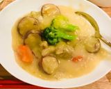 市販のルウを濃厚クリームシチューに☆作り方10写真