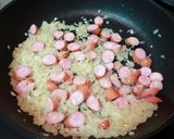 レタスの食感と醤油の香り＠黒チャーハン作り方3写真