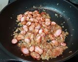 レタスの食感と醤油の香り＠黒チャーハン作り方4写真