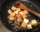 箸が進む！厚揚げとひき肉の簡単炒め☆作り方1写真