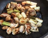 フライパンで簡単！焼き鳥丼作り方4写真