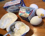 ★超超超簡単 ベイクドチーズケーキ★作り方1写真