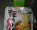 豆乳で艶うどん☆作り方1写真