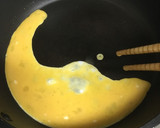 卵1個でひとり分。厚焼き風玉子焼き作り方2写真