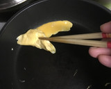 卵1個でひとり分。厚焼き風玉子焼き作り方4写真