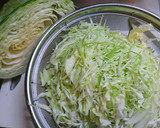 キャベツと中華くらげのさっぱり和え作り方1写真