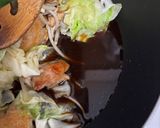 簡単　鶏もも肉とキャベツのオイスター炒め作り方6写真