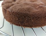 チョコ不要！ココアとベリーのケーキ作り方9写真