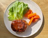 お肉ぎゅうぎゅうハンバーグ作り方9写真