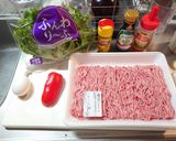 はちみつとカレー風味のタコライス作り方1写真