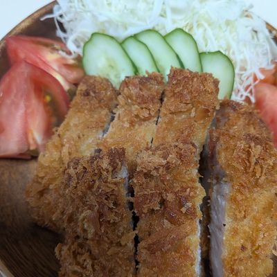 卵無し！サクサク感の㊙️は？基本の豚カツ♡ by たかたかきよきよ