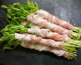 簡単！豆苗の肉巻き☆甘酢煮作り方2写真