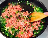 超簡単☆味噌いらずのカレー肉味噌作り方3写真