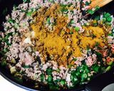 超簡単☆味噌いらずのカレー肉味噌作り方4写真