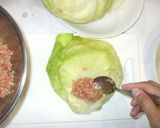 大麦入りロールキャベツ♪簡単和風作り方4写真