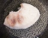 超簡単！メカジキDE湯煮のキムチのせ♪作り方4写真