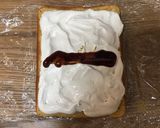 HMで♪黒蜜きなこの和ロールケーキ作り方7写真