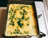 簡単♬ ほうれん草のお浸し入り卵焼き♬作り方2写真