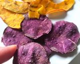 レンジで簡単♡野菜チップス♪ノンフライ作り方4写真