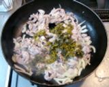 豚高菜丼作り方3写真