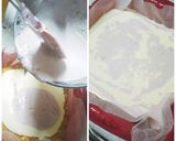 濃厚♡ミックスベリー入りチーズケーキ作り方5写真