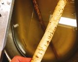 骨付き肉風！牛蒡の肉巻きギャートルズ肉作り方2写真