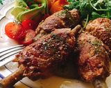 骨付き肉風！牛蒡の肉巻きギャートルズ肉作り方17写真