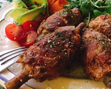 骨付き肉ギャートルズ風！牛蒡の肉巻き。作り方15写真