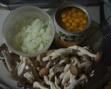 トマトジュースで炊き込みご飯作り方1写真