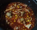 トマトジュースで炊き込みご飯作り方3写真