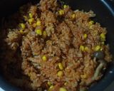 トマトジュースで炊き込みご飯作り方4写真