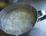 食用菊　こぶおろしで出汁びたし作り方4写真
