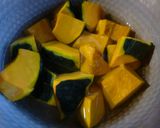かぼちゃのいとこ煮♪作り方2写真