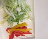 鶏ひき肉と野菜のあったかとろみ麺作り方3写真