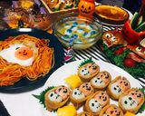 卵１個で☆ハロウィン☆作り方3写真
