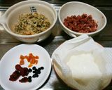 犬ご飯　クリスマスケーキ風作り方1写真