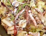 いかピーマンあんかけ焼そば(^^)作り方1写真