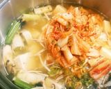 タラ、豆腐、野菜、キノコたっぷりのチゲ作り方8写真