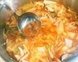 タラ、豆腐、野菜、キノコたっぷりのチゲ作り方9写真