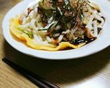 ガッツリお好み焼きうどん♪作り方7写真