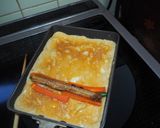 アナゴ入り出し巻き卵作り方3写真