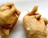 変わり1人鍋焼き狐うどん作り方2写真