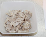 簡単！里芋の唐揚げの梅肉ソースかけ作り方4写真