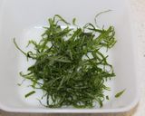 簡単！里芋の唐揚げの梅肉ソースかけ作り方3写真
