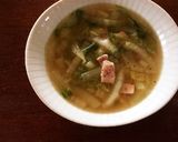 白菜消費に☆くたくた白菜のコンソメスープ作り方6写真
