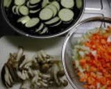 具たくさん＊野菜モリモリ鶏トマ煮＊作り方1写真