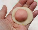 手作り和菓子★練り切りで１６弁の菊作り方10写真