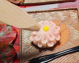 手作り和菓子★練り切りで１６弁の菊作り方17写真